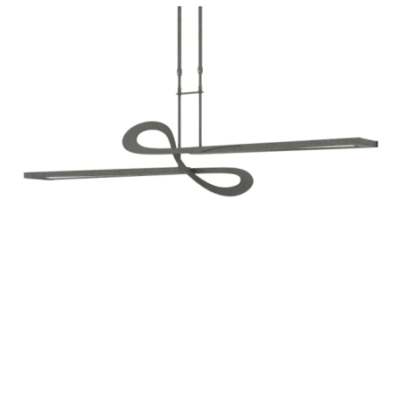 A large image of the Hubbardton Forge 139730-LONG Natural Iron