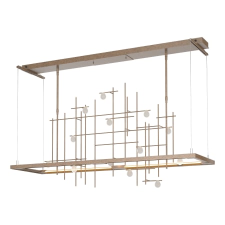 A large image of the Hubbardton Forge 139752-STANDARD Bronze / Bubble