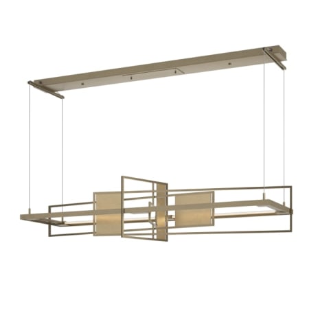 A large image of the Hubbardton Forge 139754-STANDARD Soft Gold / Soft Gold