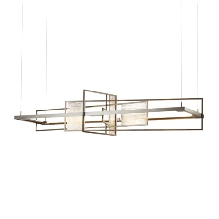 A large image of the Hubbardton Forge 139754-STANDARD Dark Smoke / Sterling