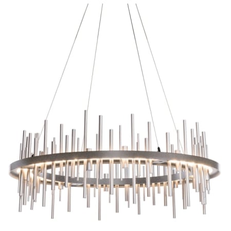 A large image of the Hubbardton Forge 139910-STANDARD Natural Iron / Sterling