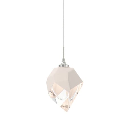 A large image of the Hubbardton Forge 161188 Sterling / White