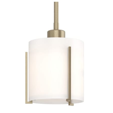 A large image of the Hubbardton Forge 187650 Soft Gold / Opal