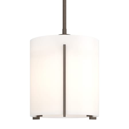 A large image of the Hubbardton Forge 187660 Bronze / Opal