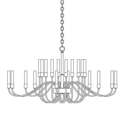 A large image of the Hubbardton Forge 192043 Alternate Image