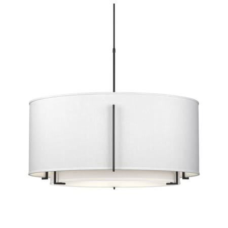 A large image of the Hubbardton Forge 194630 Black / Natural Anna