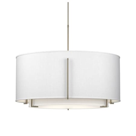 A large image of the Hubbardton Forge 194642 Soft Gold / Natural Anna