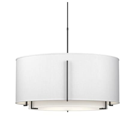 A large image of the Hubbardton Forge 194642 Black / Natural Anna