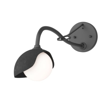 A large image of the Hubbardton Forge 201376 Black / Black / Opal
