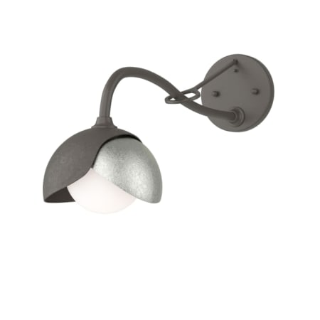 A large image of the Hubbardton Forge 201377 Dark Smoke / Sterling / Opal