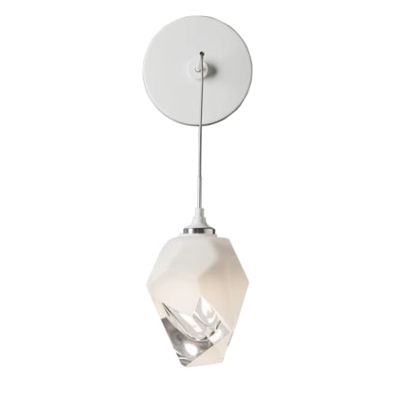 A large image of the Hubbardton Forge 201397 White / White / Clear