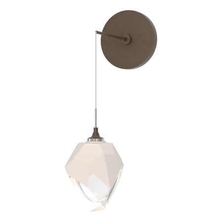 A large image of the Hubbardton Forge 201397 Bronze / White