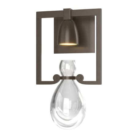 A large image of the Hubbardton Forge 203300 Bronze / Clear