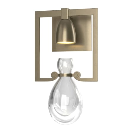 A large image of the Hubbardton Forge 203300 Soft Gold / Clear