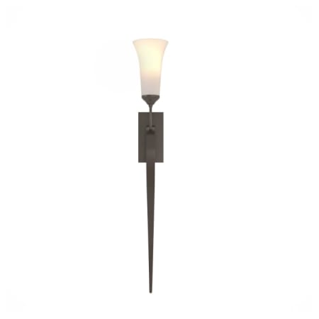 A large image of the Hubbardton Forge 204526 Oil Rubbed Bronze / Opal