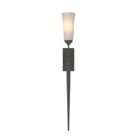 A large image of the Hubbardton Forge 204529 Natural Iron / Opal
