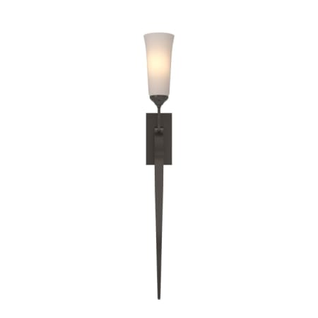 A large image of the Hubbardton Forge 204529 Oil Rubbed Bronze / Opal