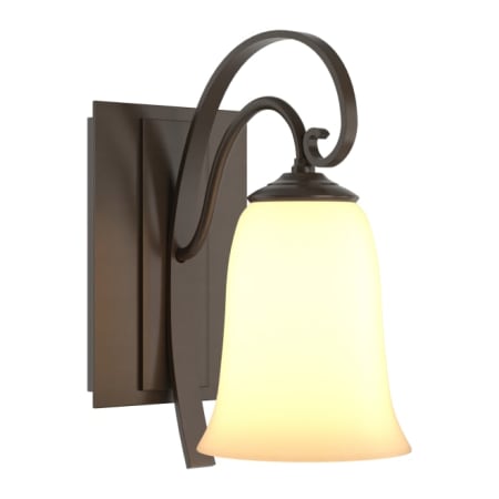 A large image of the Hubbardton Forge 204531 Bronze / Opal