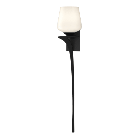 A large image of the Hubbardton Forge 204710-LEFT Black / Opal