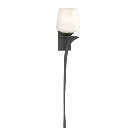 A large image of the Hubbardton Forge 204710-RIGHT Natural Iron / Opal