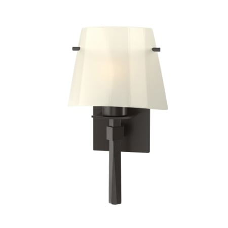 A large image of the Hubbardton Forge 204825 Oil Rubbed Bronze / Ivory Art
