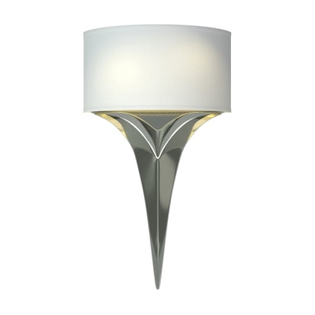 A large image of the Hubbardton Forge 205315 Sterling / Natural Anna