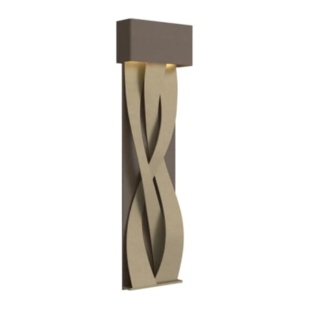 A large image of the Hubbardton Forge 205437 Bronze / Soft Gold