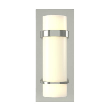 A large image of the Hubbardton Forge 205812 Sterling / Opal
