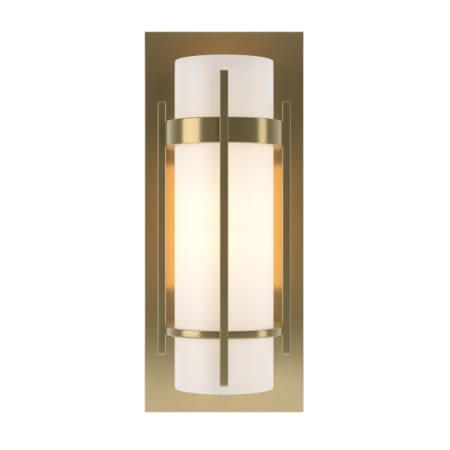 A large image of the Hubbardton Forge 205892 Modern Brass / Opal