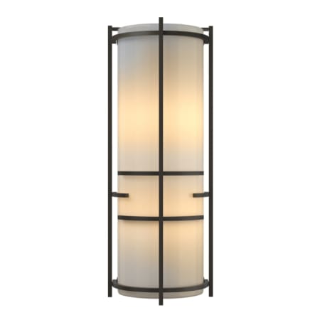 A large image of the Hubbardton Forge 205910 Dark Smoke / Ivory Art