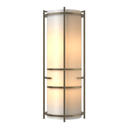 A large image of the Hubbardton Forge 205910 Soft Gold / White Art