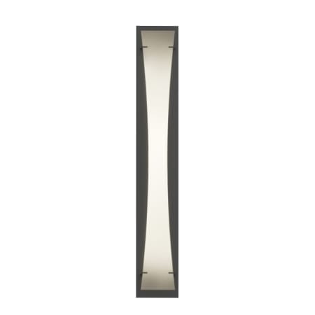 A large image of the Hubbardton Forge 205955 Black / Spun Frost