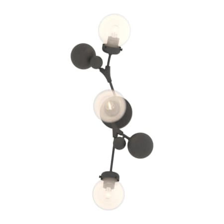 A large image of the Hubbardton Forge 206050 Natural Iron / Opaline