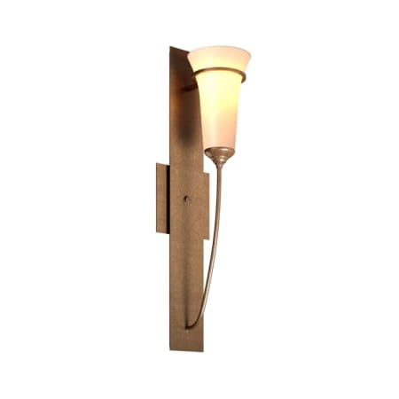 A large image of the Hubbardton Forge 206251 Bronze / Opal