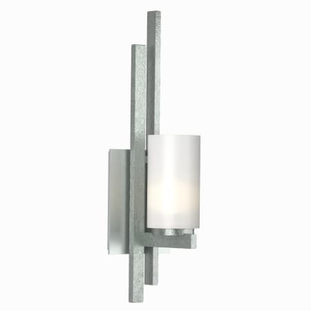 A large image of the Hubbardton Forge 206301-LEFT Vintage Platinum / Opal