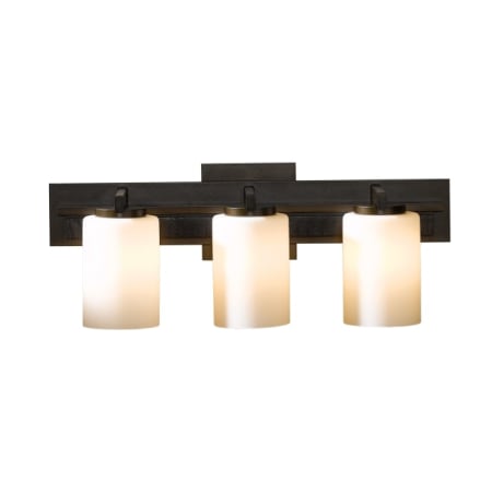 A large image of the Hubbardton Forge 206303 Bronze / Opal