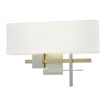 A large image of the Hubbardton Forge 206350 Vintage Platinum / Soft Gold / Natural Anna