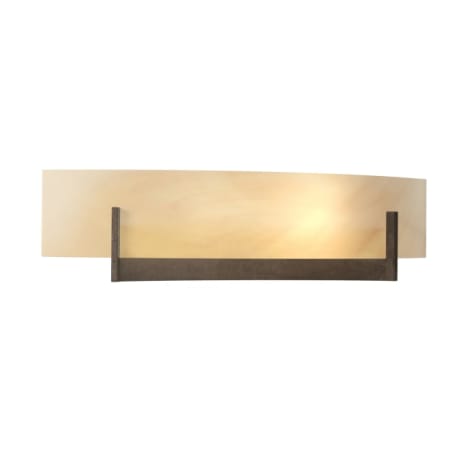 A large image of the Hubbardton Forge 206401 Bronze / Amber Swirl