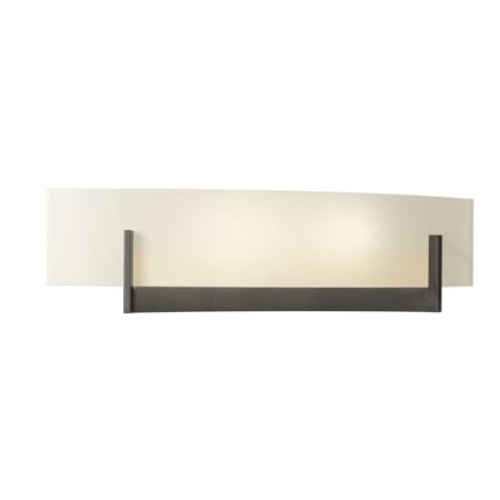 A large image of the Hubbardton Forge 206401 Oil Rubbed Bronze / Opal