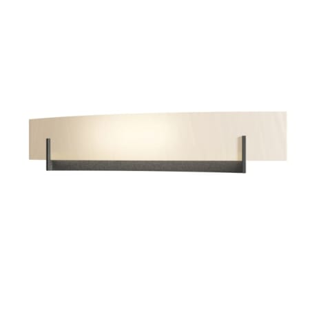 A large image of the Hubbardton Forge 206410 Natural Iron / White Art