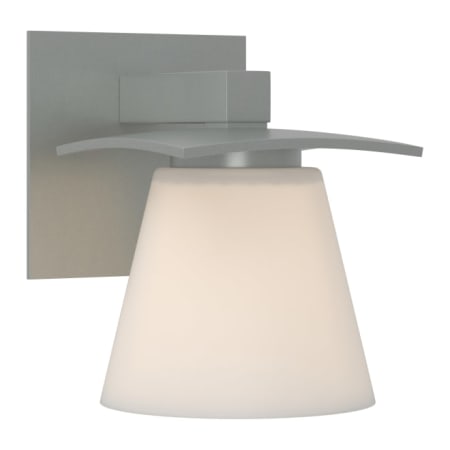 A large image of the Hubbardton Forge 206601 Vintage Platinum / Opal