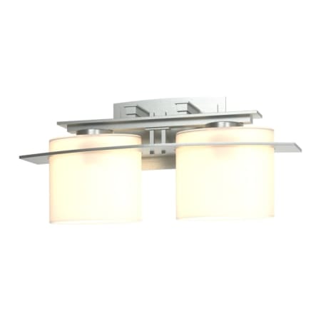 A large image of the Hubbardton Forge 207522 Vintage Platinum / Opal