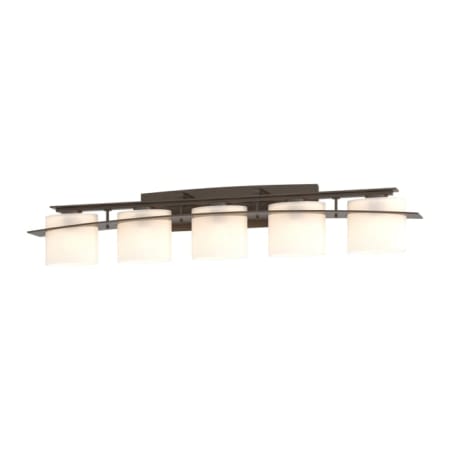 A large image of the Hubbardton Forge 207525 Bronze / Opal