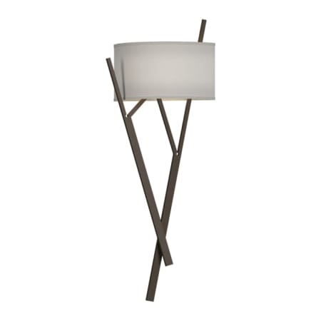 A large image of the Hubbardton Forge 207640 Bronze / Natural Anna