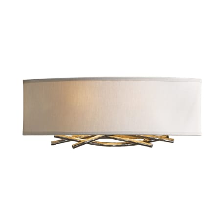 A large image of the Hubbardton Forge 207660 Vintage Platinum / Flax