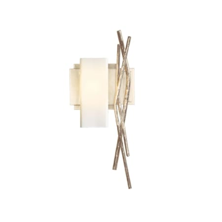 A large image of the Hubbardton Forge 207670-LEFT Soft Gold / Opal