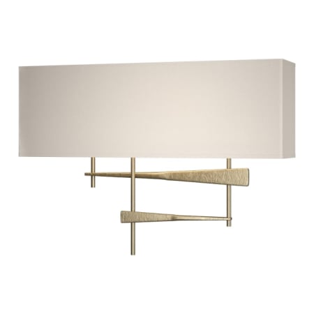 A large image of the Hubbardton Forge 207675 Soft Gold / Flax