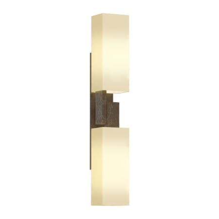 A large image of the Hubbardton Forge 207801 Bronze / Opal
