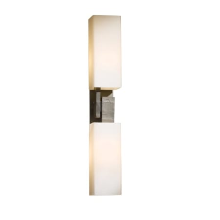 A large image of the Hubbardton Forge 207801 Dark Smoke / Opal