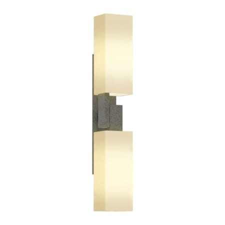 A large image of the Hubbardton Forge 207801 Natural Iron / Opal